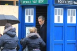 El Doctor en la TARDIS.